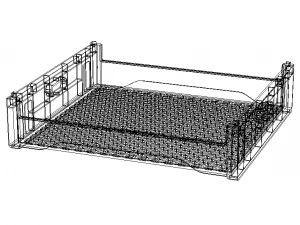 Bakery Storage Tray 3D Model
