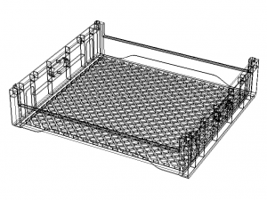 Bakery Storage Tray 3D Model