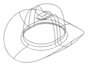 Western Cowboy Hat Modelo 3D
