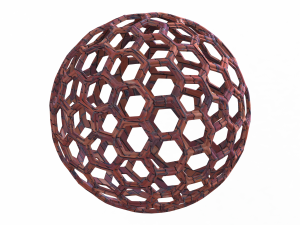 Wireframe Shape Geometric Honeycomb Sphere 3D प्रिंट मॉडल