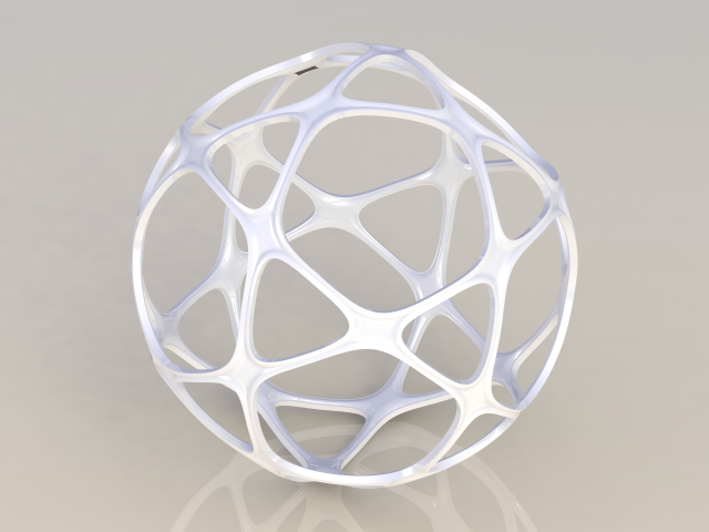 Wireframe Shape Geometric Sports Ball 3D Принт Модель .c4d .max .obj .3ds .fbx .stl .blend 