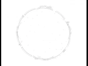 Wireframe Shape Geometric Sports Ball 3D Print Model