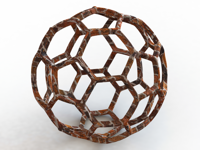 Wireframe Shape Geometric Soccer Ball Modelo de impresión 3D .c4d .max .obj .3ds .fbx .stl .blend 