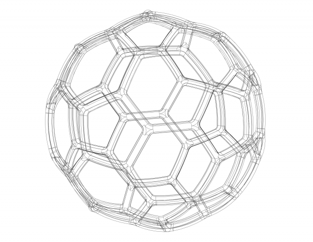 3d soccer ball online drawing