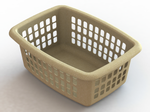 Multi-Purpose Home Storage Basket 65CM Width 3D Model