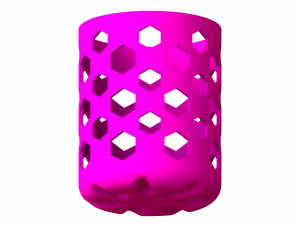 Plastic Office Pen Holder 8 cm Modello di stampa 3D