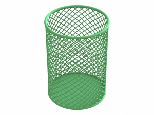 Office Pen Mesh Holder 10 cm 3Dモデル