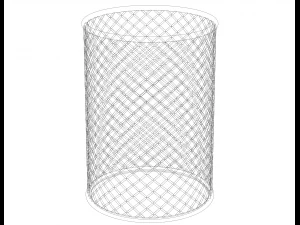 Office Pen Mesh Holder 10 cm 3D Model