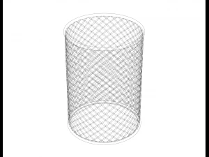 Office Pen Mesh Holder 10 cm 3D Model