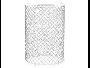 Office Pen Mesh Holder 10 cm 3D Model