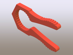 Manual Bottle Cap Opener 3D 프린트 모델