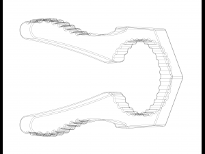 Manual Bottle Cap Opener 3D-Druckmodell