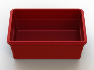Stackable Storage Box Capacity 1 Liter 3D Print Model