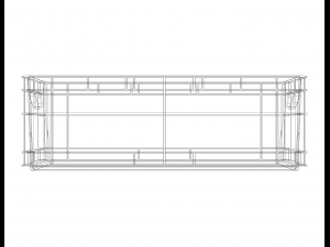 Stackable Storage Box Capacity 40 Liters 3D Принт Модель
