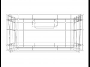 Stackable Storage Box Capacity 40 Liters 3D Принт Модель