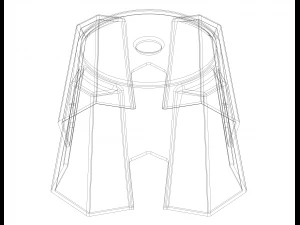 Sgabello in plastica Panchina piccola Modello di stampa 3D