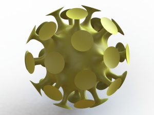 Suction Small Ball 3D Print Model