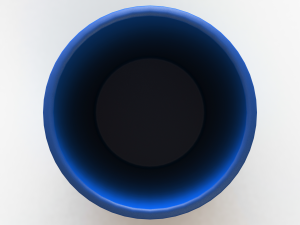 Faceted Plastic Mug 3D 打印模型