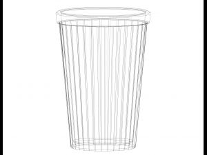 Faceted Plastic Mug 3D 打印模型