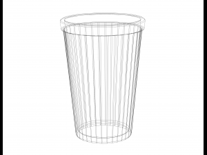 Faceted Plastic Mug 3D 打印模型