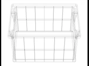 Stackable Storage Bin Capacity 2 Litres 3D Print Model