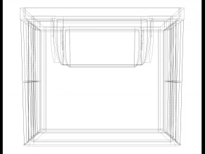 Stackable Storage Bin Capacity 2 Litres 3D Print Model