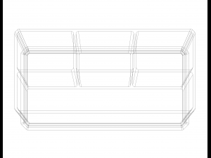 Plastic Multipurpose Holder 3D Print Model