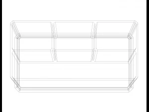 Plastic Multipurpose Holder 3D Print Model