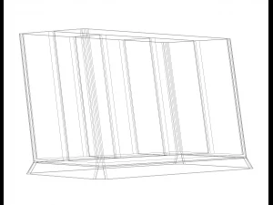 Plastic Multipurpose Holder 3D Print Model