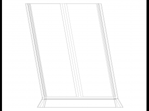Plastic Multipurpose Holder 3D Print Model
