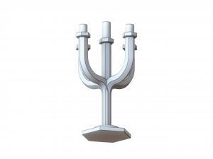 Hexagonal Candle Tree Holders 3D Baskı Modeli