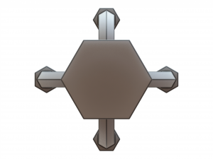 Hexagonal Candle Tree Holders 3D Baskı Modeli
