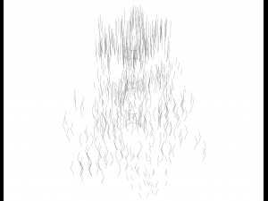Plastic Snowflake Tree 3D Print Model