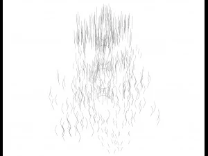 Plastic Snowflake Tree 3D Print Model