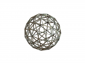 Wireframe Shape Pentakis Snub Dodecahedron 3D Print Model