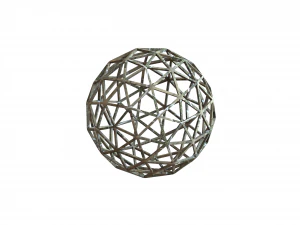 Wireframe Shape Pentakis Snub Dodecahedron 3D Print Model