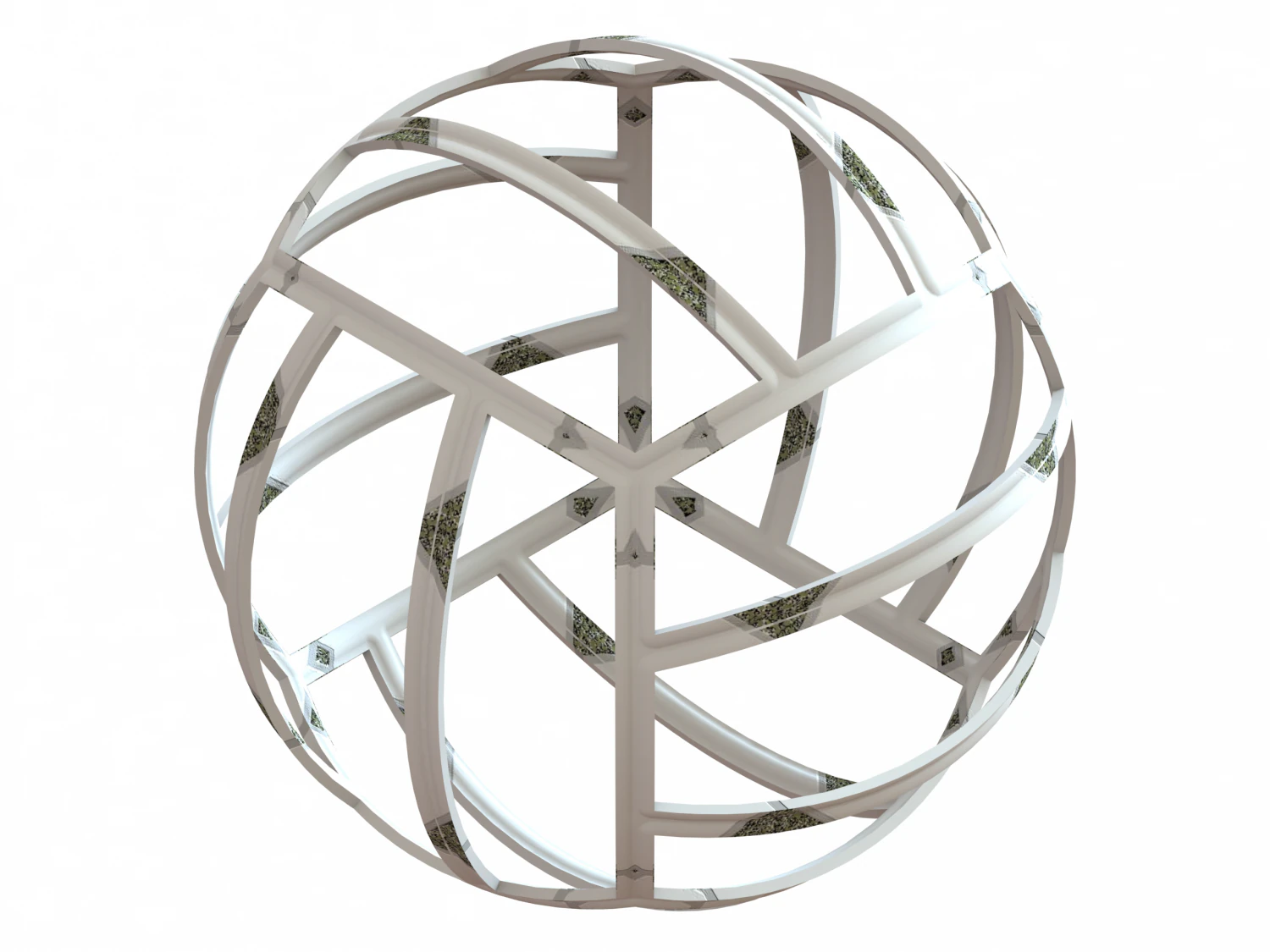 Wireframe Shape Geometric Volley Ball 3D Print Model .c4d .max .obj .3ds .fbx .stl .blend