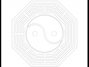 Chinese Taiji and Bagua 3Dプリントモデル