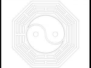 Chinese Taiji and Bagua 3D Print Model