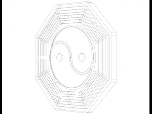 Chinese Taiji and Bagua 3D Print Model