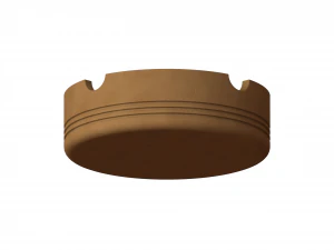 Plastic Cigarette Ashtray 3D Print Model