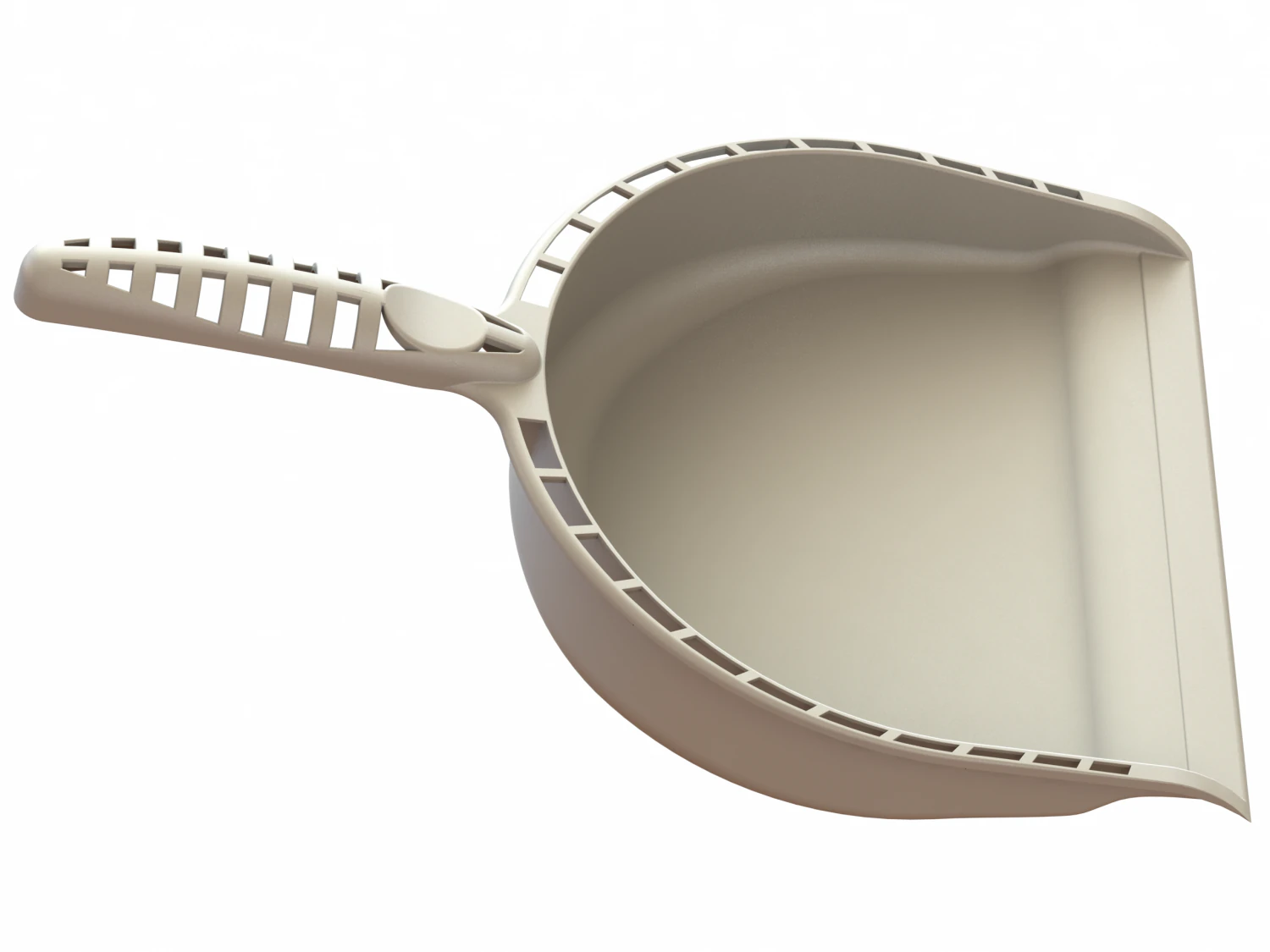 Open Clean Plastic Dustpan 3D Print Model .c4d .max .obj .3ds .fbx .stl .blend