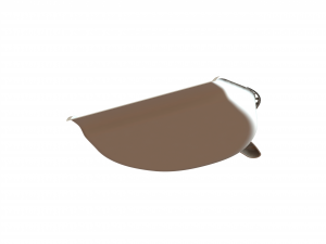 Open Clean Plastic Dustpan 3D प्रिंट मॉडल
