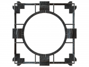 Wireframe Shape Geometric Companion Cube Modèles 3D en vedette