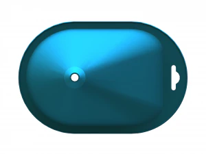 Plastic Slot Shaped Funnel 3D Print Model
