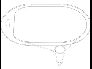 Plastic Slot Shaped Funnel 3D Print Model