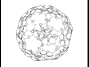 Wireframe Shape Sierpinski Buckyball 3D Print Model