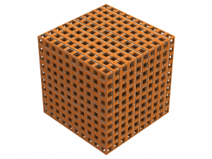Simple Cubic Lattice Structure 3D प्रिंट मॉडल
