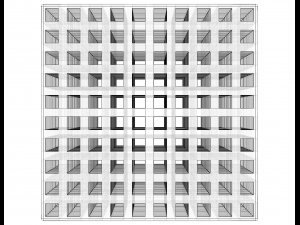 Simple Cubic Lattice Structure 3D 打印模型