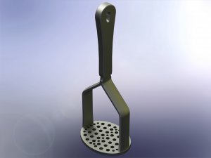 Manual Potato Masher Press 3D 프린트 모델